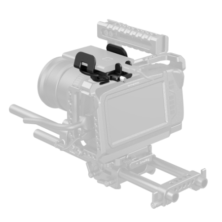 SmallRig 5196B - uniwersalny uchwyt na dysk SSD z klamrą i zaciskiem USB-C (wbudowany MagSafe) - przykład użycia